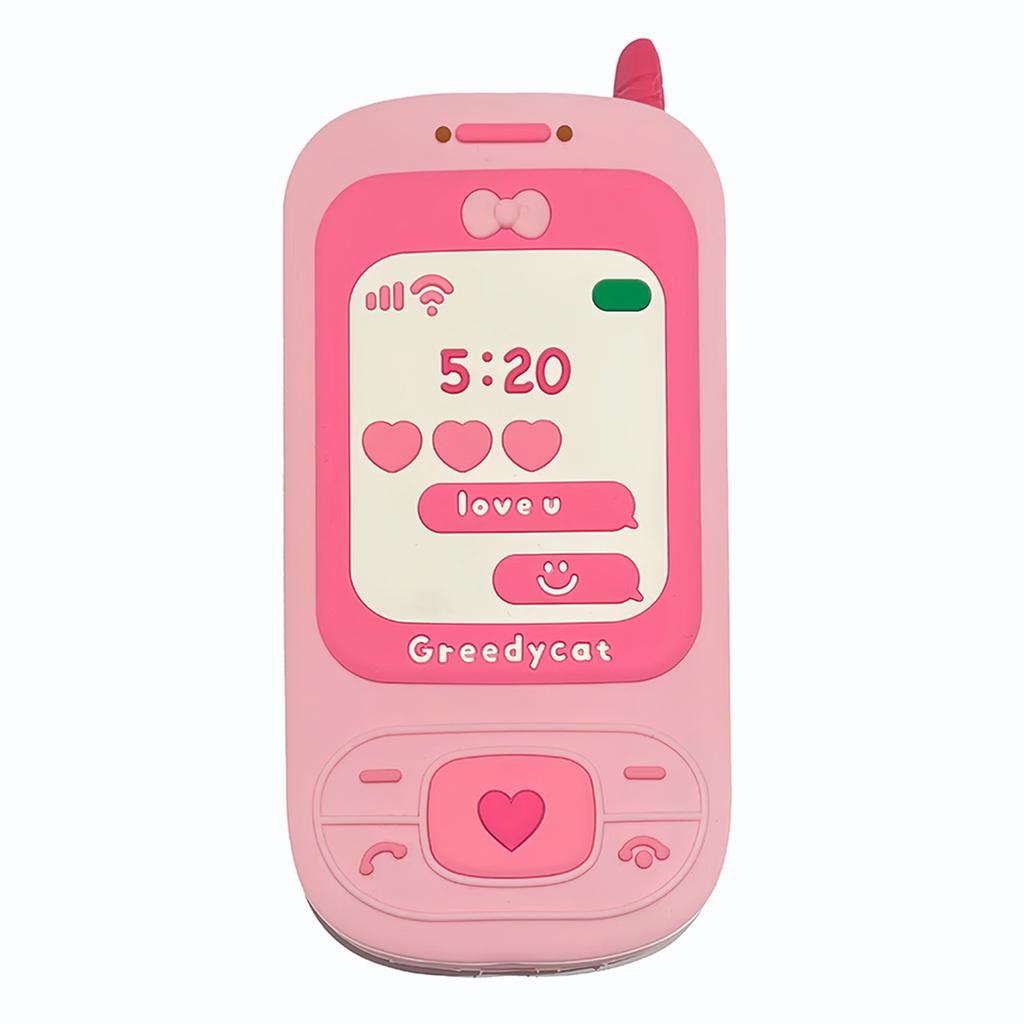 Silikonový obal pro iPhone 16 Pro Max Posuvný design telefonu Nárazuvzdorný zadní kryt telefonu se zrcátkem