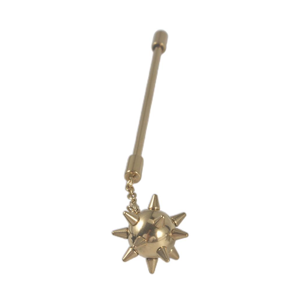 Orecchini Pendenti a Catena in Acciaio Chirurgico Unici Orecchini Pendenti Martello di Meteora Orecchino Cartilagine Trago Gioielli Eleganti da Donna