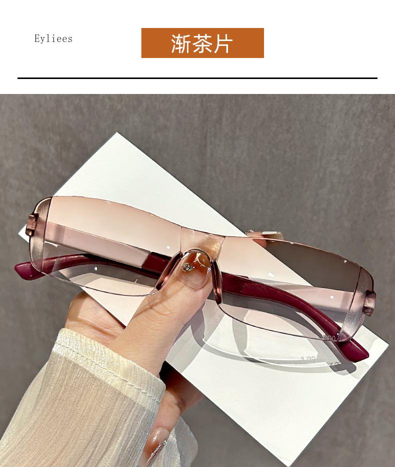 

Сверхлегкие прозрачные очки для чтения без оправы, модные ретро-винтажные мужские и женские увеличительные очки для пресбиопов +4.0