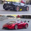 1/32 Scale HURACAN ST EVO Diecast Car Model Toy, Pull Back Toy Vehicle with Sound and Light for Kids Toddler Boys Girls Gift Collection
