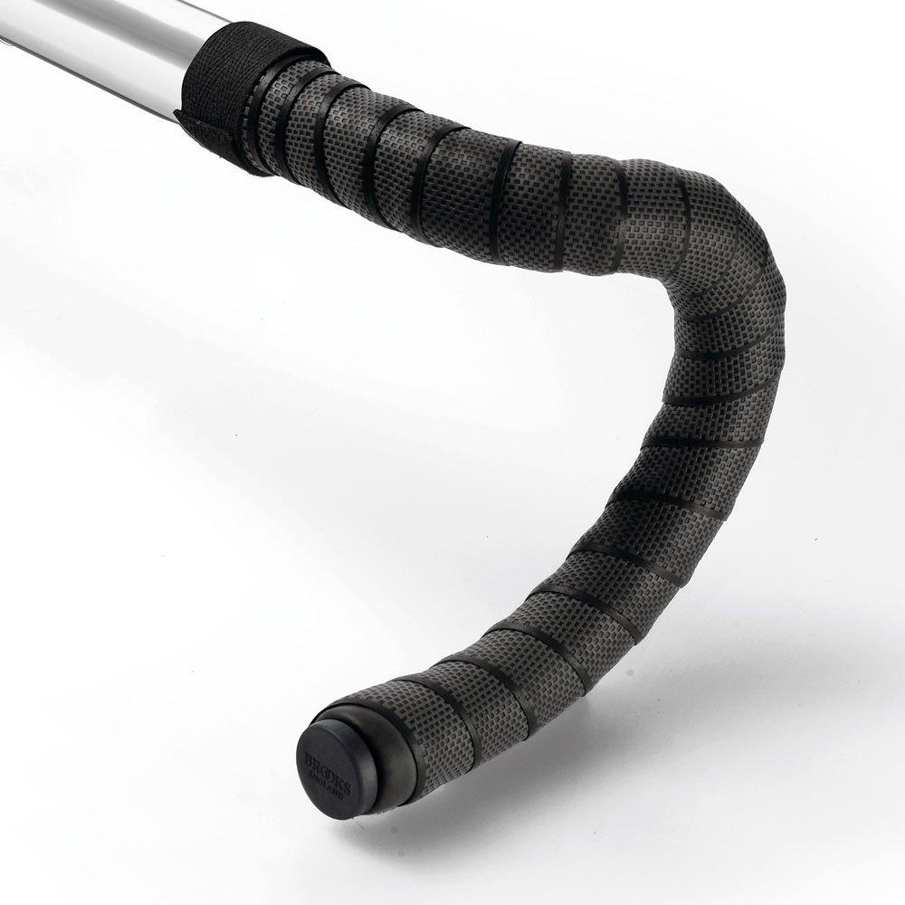 BROOKS Japanisches Lenkerband CAMBIUM RUBBER BAR TAPE BLACK Schwarz [Originalprodukt]