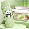Layered Cartoon Pencil Case for Girls & Boys - Large Capacity School Stationery Bag
