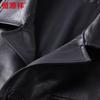 Hengyuanxiang Men's Casual Sheepskin Leather Jacket