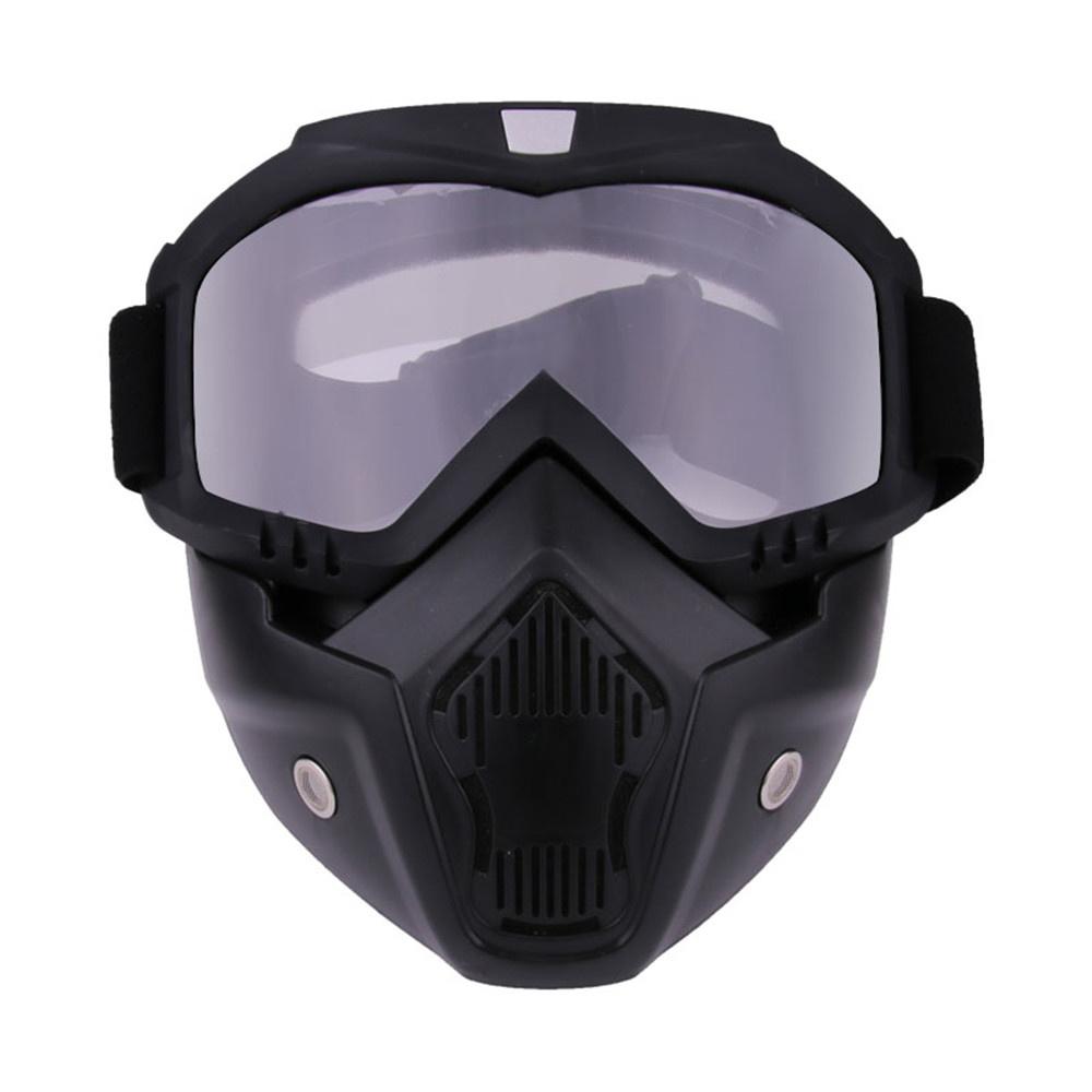 Motorcycle General Goggles Dustproof  Glasses Adjustable Motorcycle Goggles Breathable Full Face Protective Dirt Bike Motorbike