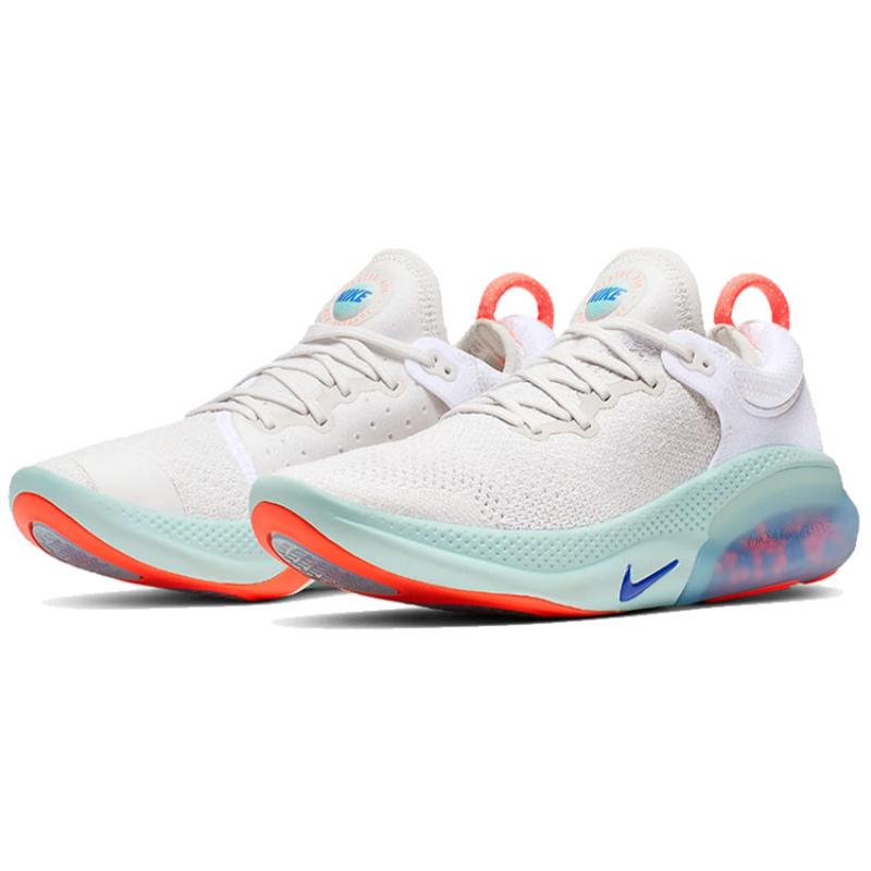 Nike Joyride Run Flyknit White Bright Mango Racer Blue Women's Sneakers AQ2731-100