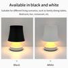 Mushroom LED Table Lamp Rechargeable Touch Switch Desk Light 3 Colors Dimmable For Bedroom Living Room Office Decor Lighting