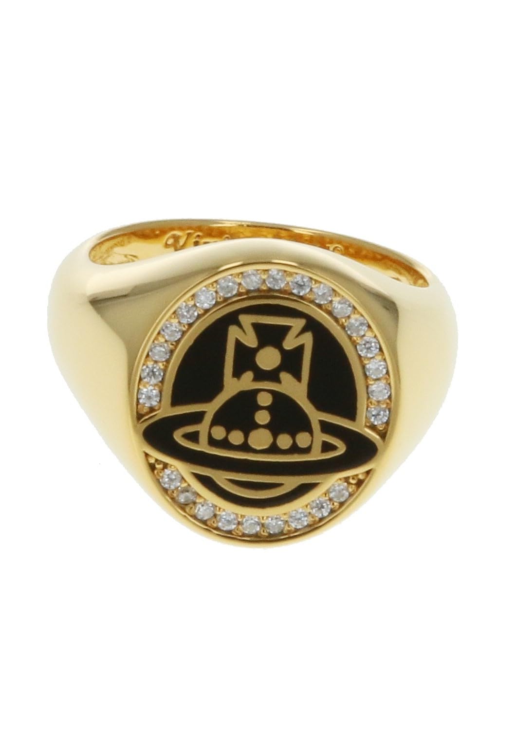 

ring approximately size 10 SUSSEX RING Silver 925 [Vivienne Westwood] Women s 64040186/01R867 [item] золотий