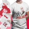Mens POLAND Football T-Shirts 2024 Polish World Cup Polska Kit Top Flag