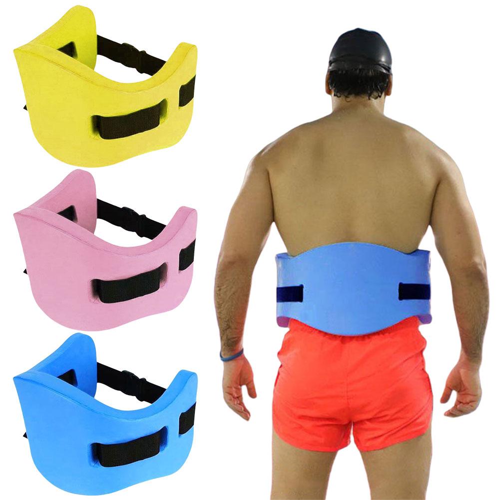 EVA Swim Flotation Belt Reduce Joint Pressure Adjustable Flexible Fit Swimming Flotation Exercise Belt Waist Floating Belt