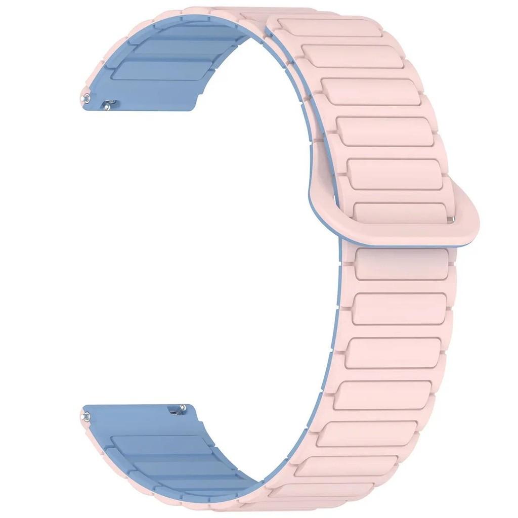 

18mm 20mm 22 mm Magnetic Coil For Samsung Galaxy Watch 7 6 5 4 5Pro 6 4 Classic Silicone Loop For Huawei Watch GT5 5Pro 46mm 18mm