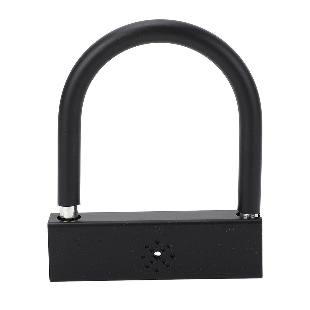 Motorcycle U Lock High Security Anti Theft Loud 110db Alarm Metal Construction Motorbike Lock for Scooters