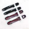 For Toyota Corolla 2004 2005 2006-2013 Glossy Black ABS Door Handle Cover Car Door Handle Protector Trim Car Accessories