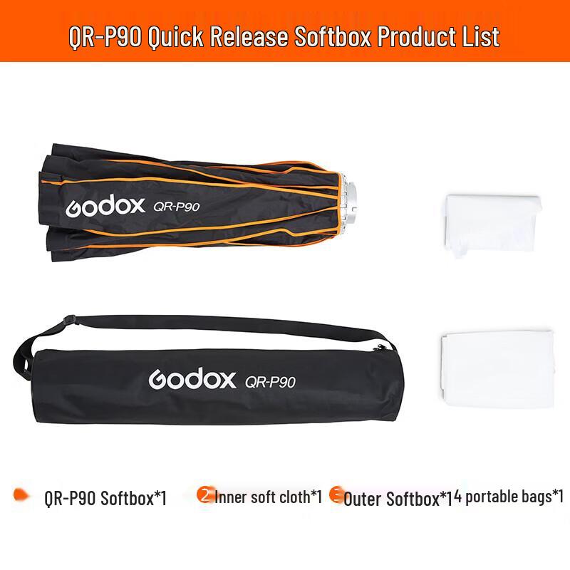 Godox QR-P Series Quick Release Deep Parabolic Softbox