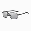 aoron Metal Frame Photochromic Polarized Sunglasses Outdoor Sports Driving Glasses for Men Women