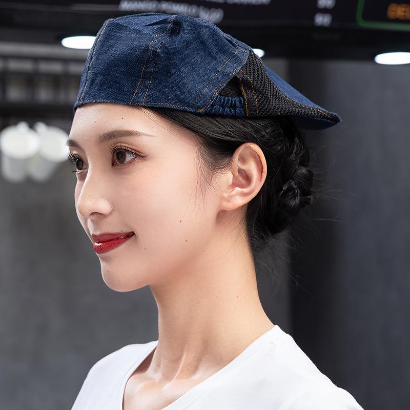 Adjustable Waiter Work Beret for Men & Women – Custom Logo Printing, Ideal for Baking & Catering