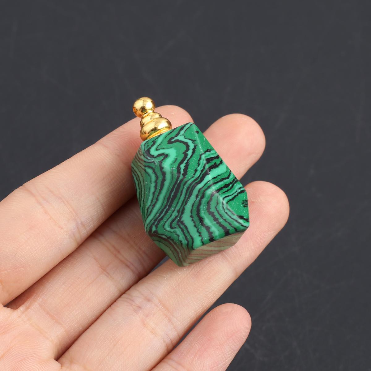 

1 шт. Кулон з лікувальним аметистом, гранований натуральний камінь, кришталь, дорогоцінний камінь, малахіт, підвіски для виготовлення ювелірних виробів, аксесуари своїми руками, подарунки для жінок, 30x17 мм 30x17mm