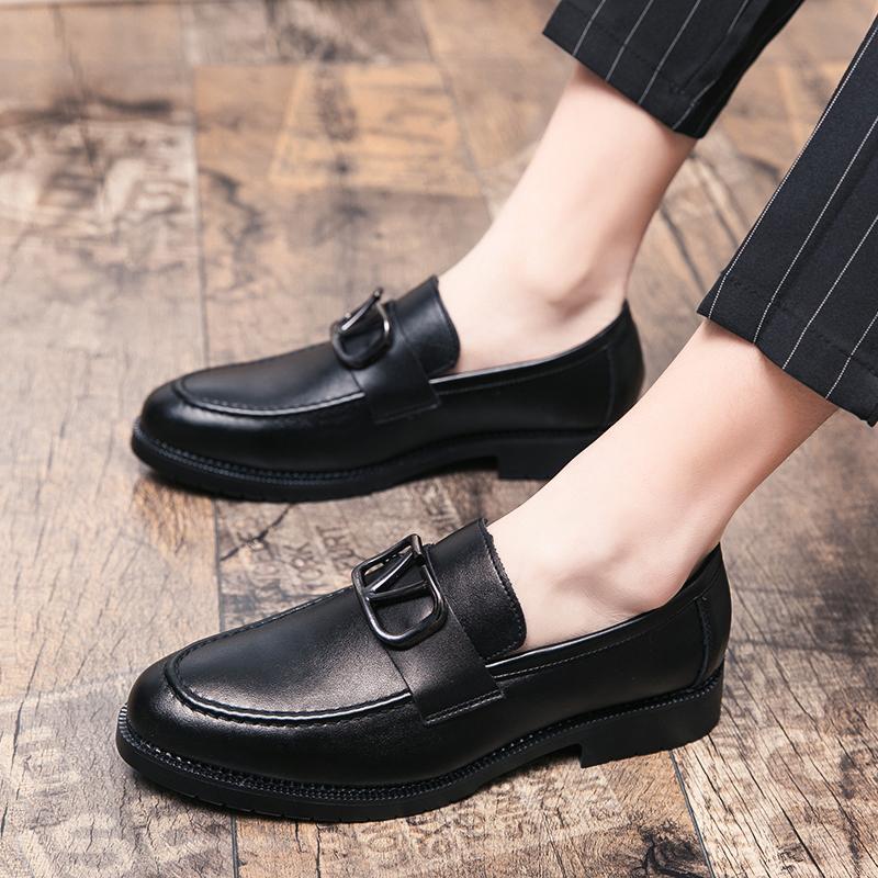 British Business Zapatos de Hombre Zapatos de Vestir Negro Nuevo Retro  Loafer De Hombre Puntiagudo Zapatos Casuales Moda Oficina Zapatos de Boda  comprar a buen precio — entrega gratuita, reseñas reales con