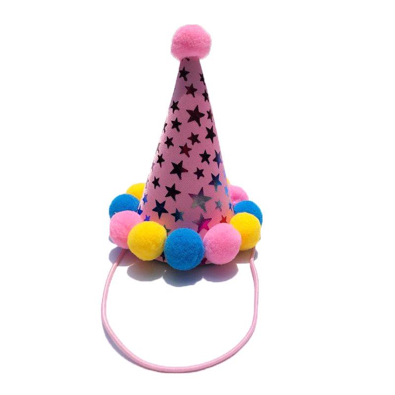 Pet Birthday Party Decoration Set: Dog and Cat Balloons, Hat, Props, Banner, and Pull Flag
