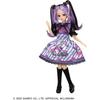 Takara Tomy Licca-chan Doll Cool Kuromi Outfit Set Casual Purple Dress 3 Years and Up