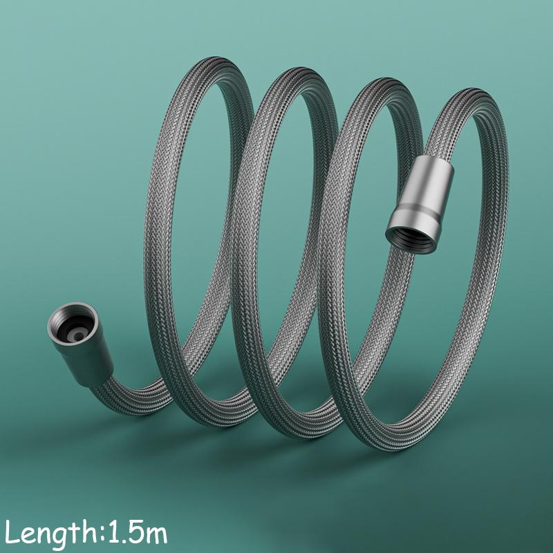 Braided Shower Pipe Shower Pipe Universal Water Pipe  And Cold Bathroom Explosion-Proof Pipe Nozzle Connecting Pipe