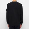 STONE ISLAND Crew Neck Pullover Long Sleeve Sweatshirt Men Sweatshirt Navy-Blue 731564450-V0020