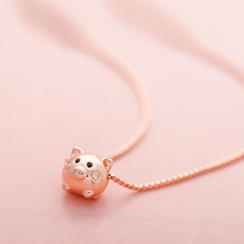 New Style Necklace Simple Cute Year Zodiac Year Zodiac Fashion Pig Necklace