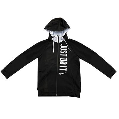 Therma Sports Lifestyle Chaud Coupe-vent Durable Veste à capuche à lettres zippée à manches longues Homme vestes 904922-010