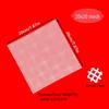 DIY Round Corner Plastic Mesh Sheet for Bag Accessories (2.5mm/4mm Holes)