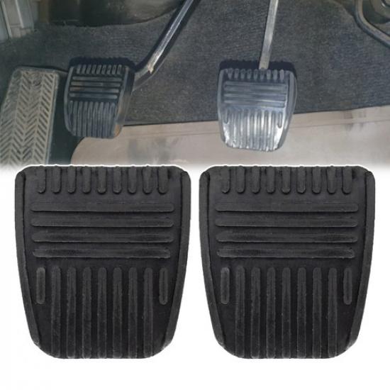 2Pcs Brake Pedal Pad Clutch For Toyota 4 Runner Camry Tacoma Van 31321-14010 US