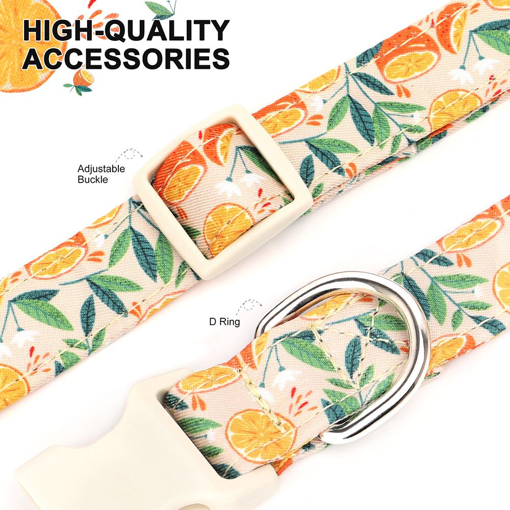 Dog Collar Nylon Pet Dogs Collars Adjustable Dog Necklace With Cute Print For Small Medium Large Dogs Chihuahua Pug Pet Supplies