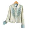 2025 Frühling Damen Jacke im chinesischen Stil mit Pailletten - SY2706