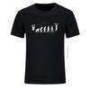 Evolution des Calisthenics Herren T-Shirt Mode Rundhals Hip-Hop Sommer Harajuku Baumwolle T-Shirt Druck T-Shirt Camisa Streetwear