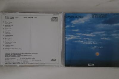 CD GARY BURTON, CHICK COREA - Crystal Silence J25J29025 ECM 1989 Japan Jazz Used