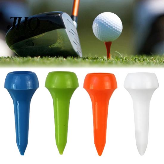 Confezione 50 Pezzi Tee da Golf in Plastica per Ferri Ibridi Par 3 Basso Profilo Legni Golfista Esperto e Campo Pratica Golf Corto Minore Attrito