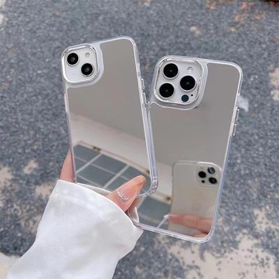 Für IPhone17promax Spiegel Handyhülle für Apple 14 Make-up Spiegel 15 Schlicht 13 Ultradünn Nische 8P Hart