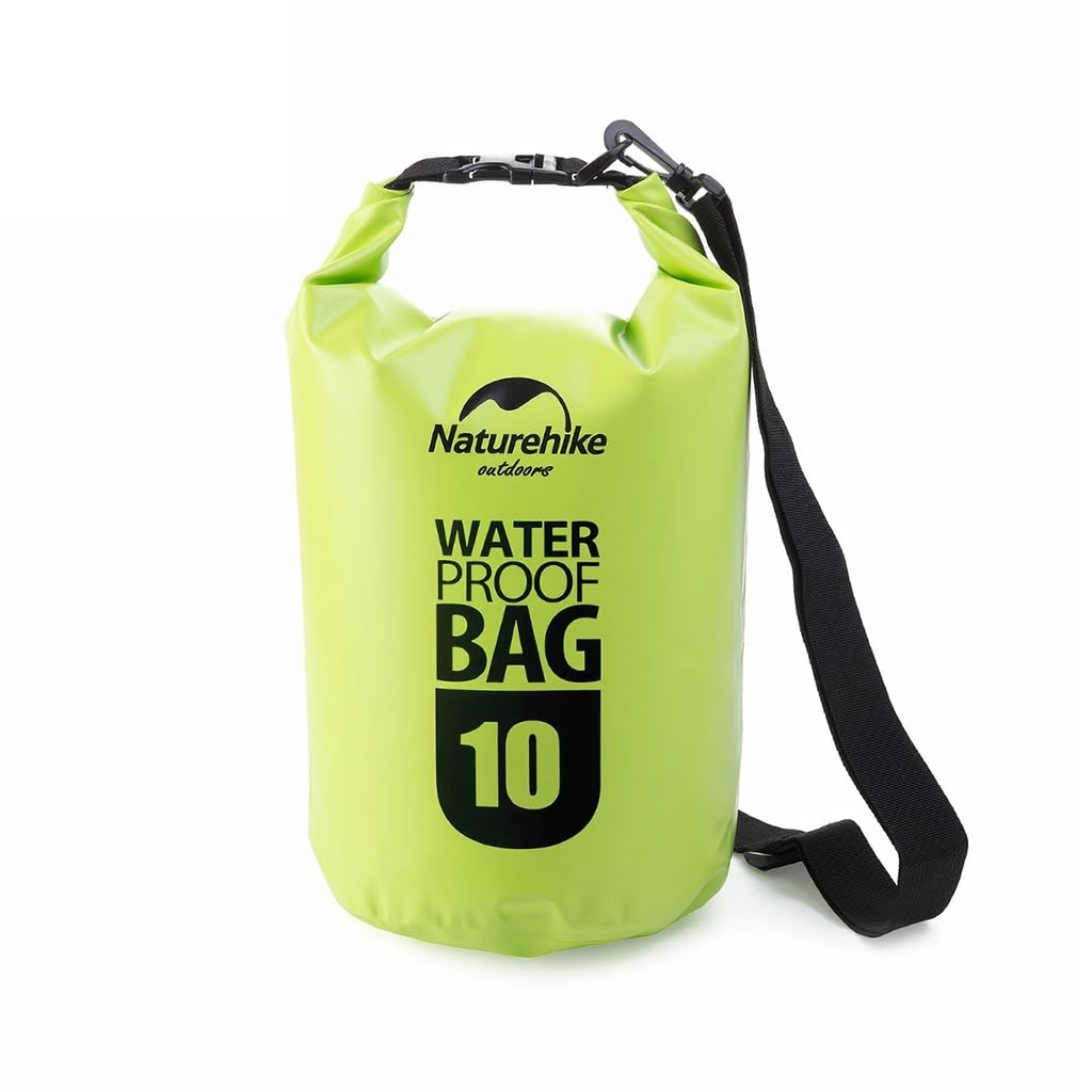 

Naturehike Outdoor Waterproof Bag, 500D Mesh Fabric, UTX-Duraflex Lockback, Lightweight, for River Rafting, Swimming, and Rainy Weather Travel