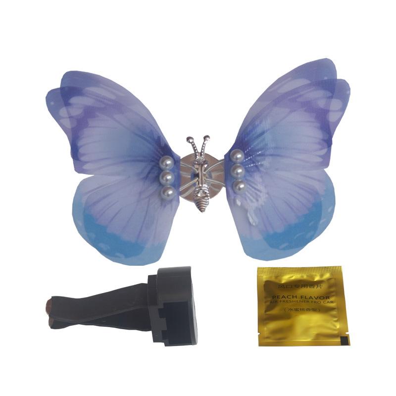 Crerative Moving Butterfly Car Air Outlet Perfume Decoration Clip Car Interior Aromatherapy Fresheners Diffuser Accessory