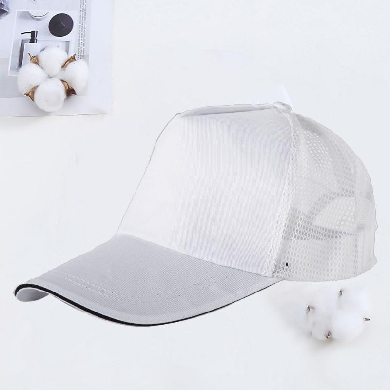 Volunteer Summer Breathable Baseball Mesh Cap Printing Travel Sun Hat Small Batch