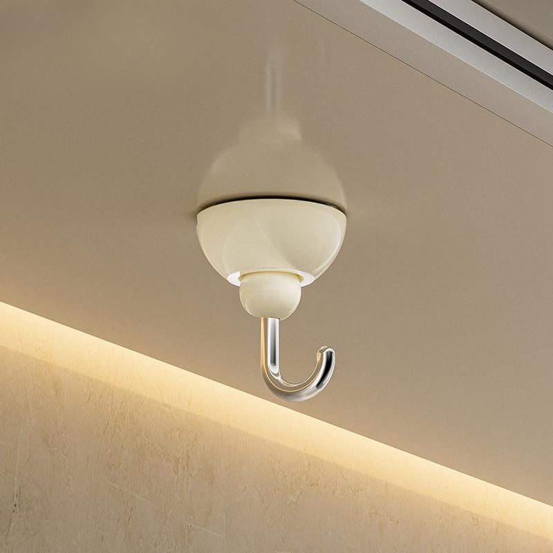 

No Need for Drilling, Light Luxury Universal Sliding Hook, Strong Wall Adhesive Hook Behind The Door Single hook