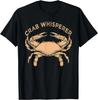 Crab Whisperer Vintage Caccia alla Granchio Pesca Regalo Granchio T-Shirt Unisex