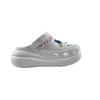 Crocs Crush Clog EVA Blue Pink Love Fashion and Versatile Comfortable and Casual Hole Shoes Unisex White