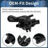 X Autohaux Engine Coolant Thermostat Housing Assembly for Mini Cooper 1.6L 2007-2013 new