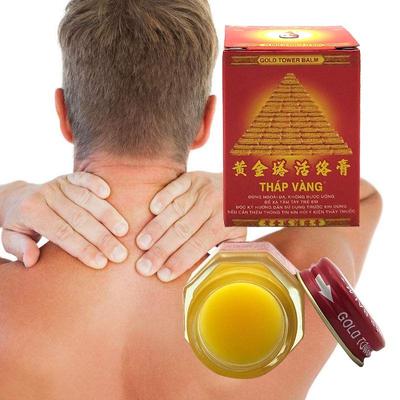 Vietnam Altın Kule Merhem Ağrı Kesici Yama Vücut Masajı Boyun Masaj Aleti Artrit Kaplan Balsamı