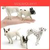 Perro Dalmata Realista de PVC para Niños Modelo de Juguete para Decoración de Sala de Juegos Infantil