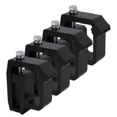 Beatifufu 4pcs Truck Bed Clamp Camper Shell Clamp Truck Clamp Truck Accessories Truck Topper Ladder Rack Clamp Truck Supply