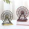 Retro The London Eye Creative Metal Ferris Wheel Ornament Home Desk Decor Gift