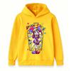Kids Boys Girls Hoodie Sweatshirt The Amazing Digital Circus Print Casual Long Sleeve Pullover Tops For 3-12 Years Old Children