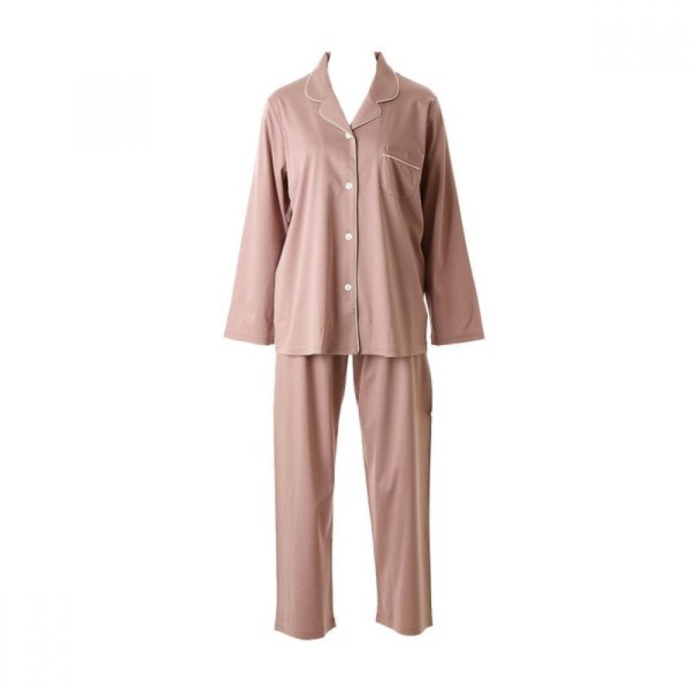 

VenuS Premium Knit Cotton Rayon Silk Solid Women S Pajama Vpa4561w pink (PK)/100