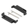 1 Paar Metall Uhrenarmband Adapter Uhrenarmband Verbindungsadapter Edelstahl Verbindungsadapter Ersatz für 18