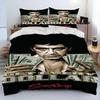 Tony Montana Scarfaces Duvet Cover Pillowcase Bedding Set Youth adults Girl Boys Bedroom Decoration 2/3pcs set Single Double